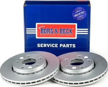 Borg & Beck BBD4640 - Bremžu diski www.autospares.lv