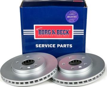 Borg & Beck BBD4641 - Bremžu diski www.autospares.lv