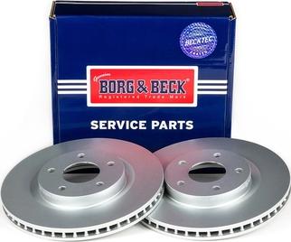 Borg & Beck BBD4657 - Bremžu diski www.autospares.lv