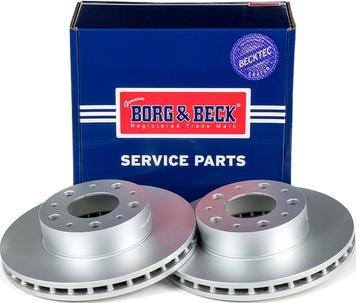 Borg & Beck BBD4608 - Bremžu diski autospares.lv