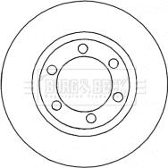 Borg & Beck BBD4618 - Bremžu diski www.autospares.lv