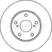 Borg & Beck BBD4682 - Bremžu diski autospares.lv