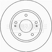 Borg & Beck BBD4622 - Bremžu diski www.autospares.lv