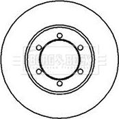 Borg & Beck BBD4046 - Bremžu diski www.autospares.lv