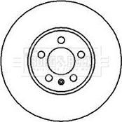 Borg & Beck BBD4069 - Bremžu diski www.autospares.lv