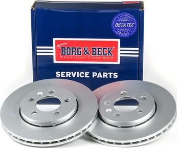 Borg & Beck BBD4064 - Bremžu diski www.autospares.lv