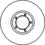 Borg & Beck BBD4089 - Bremžu diski www.autospares.lv