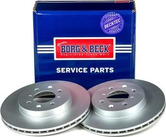 Borg & Beck BBD4081 - Bremžu diski www.autospares.lv