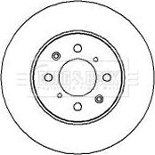 Borg & Beck BBD4082 - Brake Disc www.autospares.lv