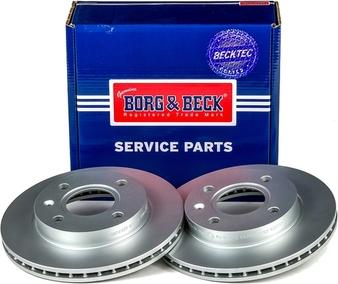 Borg & Beck BBD4025 - Bremžu diski www.autospares.lv