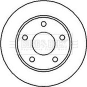 Borg & Beck BBD4026 - Bremžu diski autospares.lv