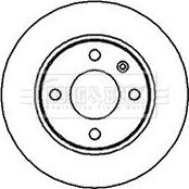 Borg & Beck BBD4076 - Bremžu diski www.autospares.lv