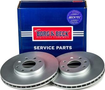 Borg & Beck BBD4073 - Bremžu diski autospares.lv