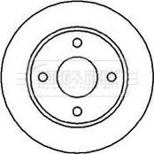 Borg & Beck BBD4077 - Bremžu diski autospares.lv