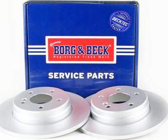 Borg & Beck BBD4192 - Bremžu diski www.autospares.lv