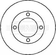 Borg & Beck BBD4144 - Bremžu diski www.autospares.lv