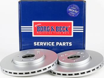 Borg & Beck BBD4141 - Bremžu diski www.autospares.lv