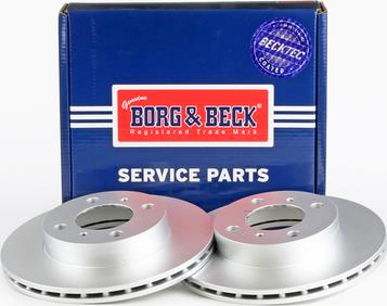 Borg & Beck BBD4155 - Bremžu diski www.autospares.lv