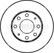 Borg & Beck BBD4156 - Bremžu diski www.autospares.lv