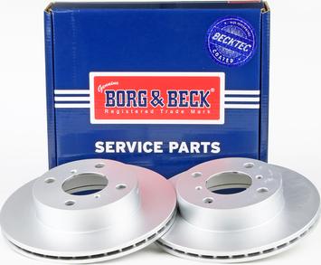 Borg & Beck BBD4167 - Bremžu diski www.autospares.lv