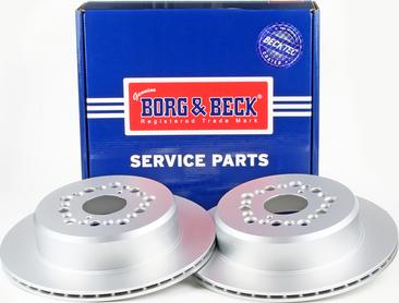 Borg & Beck BBD4101 - Bremžu diski www.autospares.lv