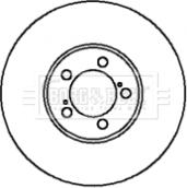 Borg & Beck BBD4117 - Bremžu diski www.autospares.lv