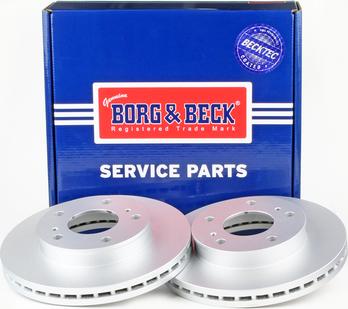 Borg & Beck BBD4138 - Bremžu diski www.autospares.lv