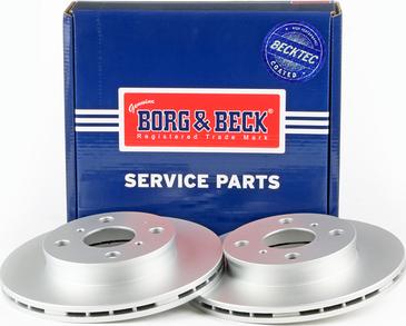 Borg & Beck BBD4172 - Bremžu diski www.autospares.lv