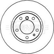 Borg & Beck BBD4894 - Bremžu diski www.autospares.lv