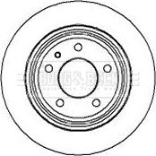 Borg & Beck BBD4895 - Bremžu diski www.autospares.lv