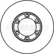 Borg & Beck BBD4844 - Bremžu diski www.autospares.lv