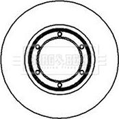 Borg & Beck BBD4840 - Brake Disc www.autospares.lv