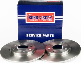 Borg & Beck BBD4835 - Bremžu diski www.autospares.lv