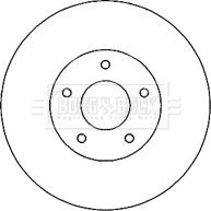 Borg & Beck BBD4821 - Bremžu diski www.autospares.lv