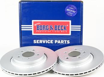 Borg & Beck BBD4390 - Bremžu diski www.autospares.lv