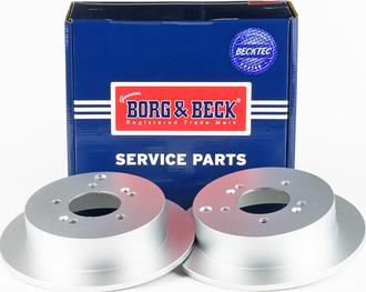 Borg & Beck BBD4366 - Bremžu diski www.autospares.lv