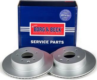 Borg & Beck BBD4368 - Bremžu diski www.autospares.lv