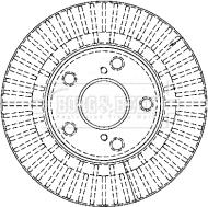 Borg & Beck BBD4309 - Тормозной диск www.autospares.lv