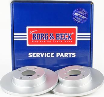 Borg & Beck BBD4300 - Bremžu diski www.autospares.lv