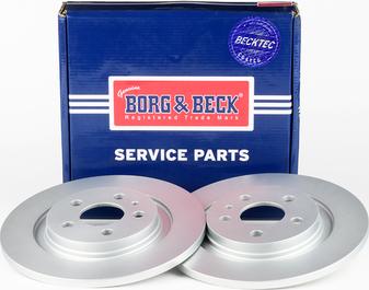 Borg & Beck BBD4308 - Bremžu diski www.autospares.lv