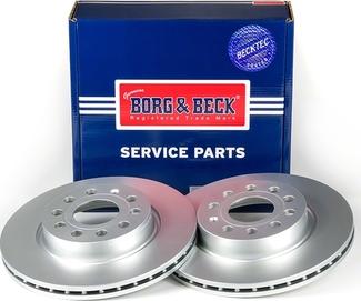 Borg & Beck BBD4314 - Brake Disc www.autospares.lv