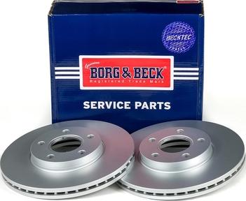 Borg & Beck BBD4316 - Bremžu diski www.autospares.lv