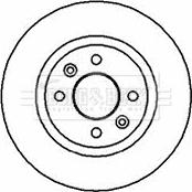 Borg & Beck BBD4317 - Bremžu diski www.autospares.lv