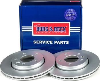 Borg & Beck BBD4387 - Bremžu diski www.autospares.lv