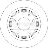 Borg & Beck BBD4339 - Bremžu diski www.autospares.lv