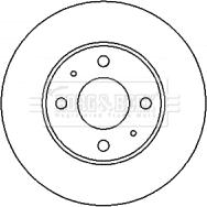 Borg & Beck BBD4336 - Bremžu diski autospares.lv