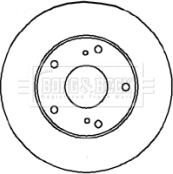 Borg & Beck BBD4331 - Bremžu diski autospares.lv