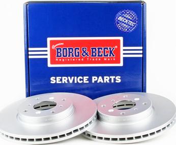 Borg & Beck BBD4332 - Bremžu diski www.autospares.lv