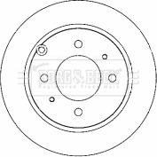 Borg & Beck BBD4337 - Bremžu diski www.autospares.lv