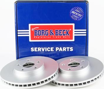 Borg & Beck BBD4375 - Bremžu diski www.autospares.lv